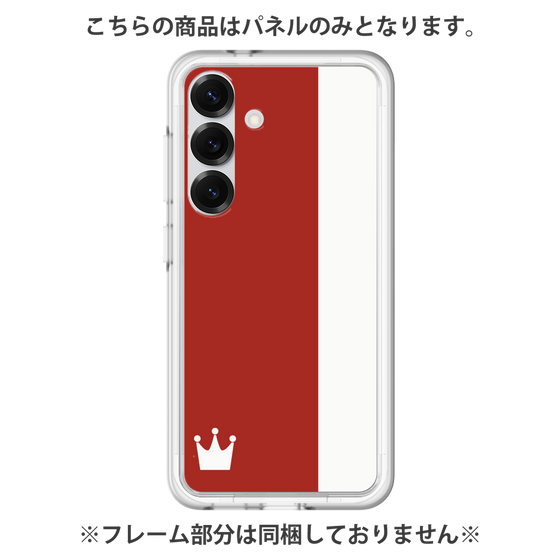 プレミアムパネル［ CASEPLAY Bi-Colors Red & White - ケースプレイ・バイカラー レッド＆ホワイト ］