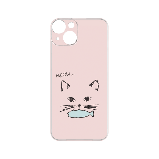 プレミアムパネル［ 食いしん坊なねこ - Pink ］