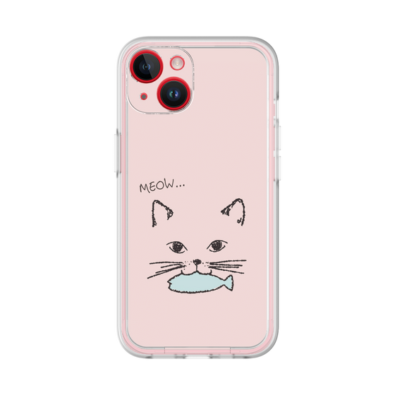 プレミアムパネル［ 食いしん坊なねこ - Pink ］