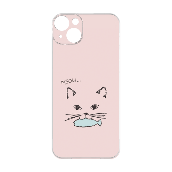 プレミアムパネル［ 食いしん坊なねこ - Pink ］