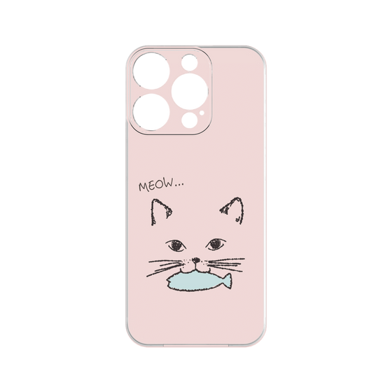 プレミアムパネル［ 食いしん坊なねこ - Pink ］