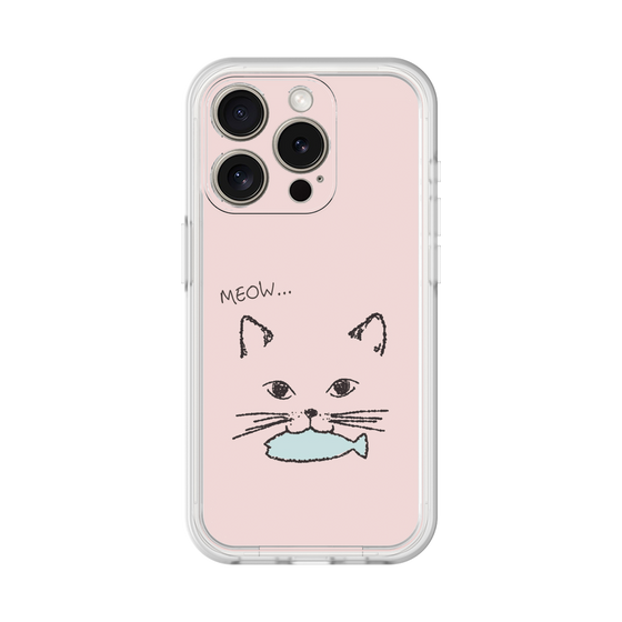 プレミアムパネル［ 食いしん坊なねこ - Pink ］
