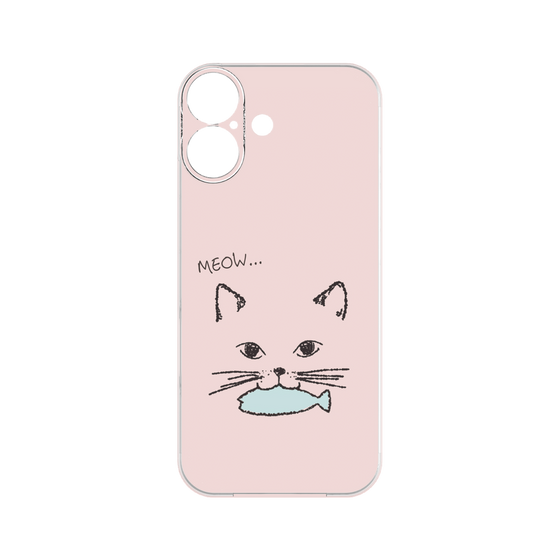 プレミアムパネル［ 食いしん坊なねこ - Pink ］