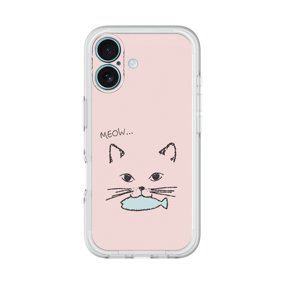 プレミアムパネル［ 食いしん坊なねこ - Pink ］