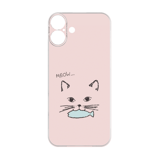 プレミアムパネル［ 食いしん坊なねこ - Pink ］