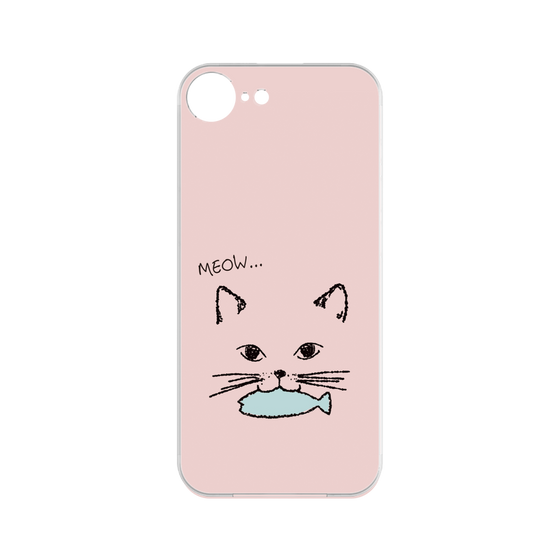 プレミアムパネル［ 食いしん坊なねこ - Pink ］