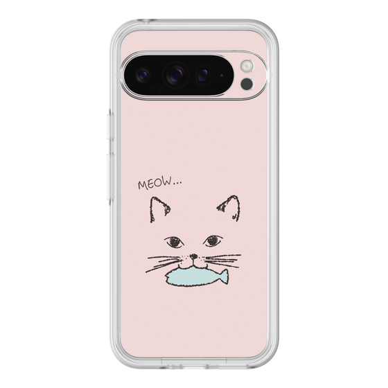 プレミアムパネル［ 食いしん坊なねこ - Pink ］