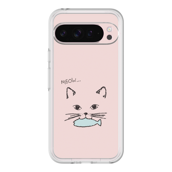 プレミアムパネル［ 食いしん坊なねこ - Pink ］