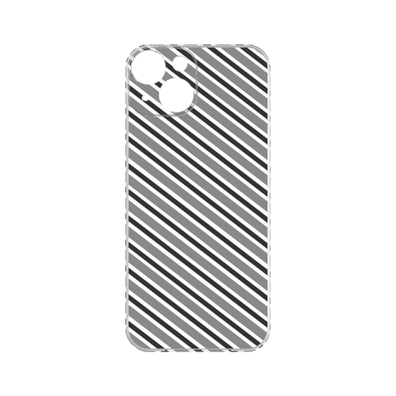 プレミアムパネル［ Small Stripe - Gray × Black ］