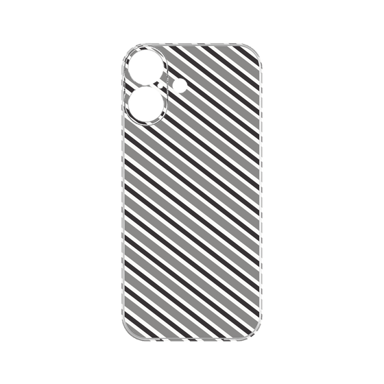 プレミアムパネル［ Small Stripe - Gray × Black ］
