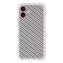 プレミアムパネル［ Small Stripe - Gray × Black ］