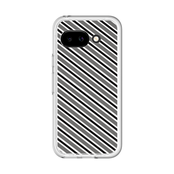 プレミアムパネル［ Small Stripe - Gray × Black ］