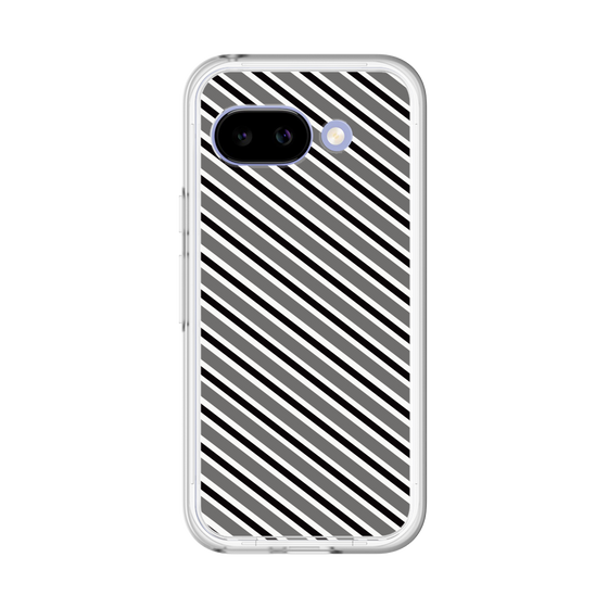プレミアムパネル［ Small Stripe - Gray × Black ］
