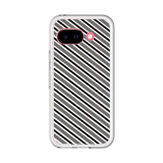プレミアムパネル［ Small Stripe - Gray × Black ］