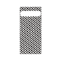 プレミアムパネル［ Small Stripe - Gray × Black ］