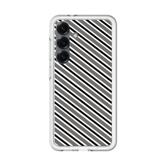 プレミアムパネル［ Small Stripe - Gray × Black ］