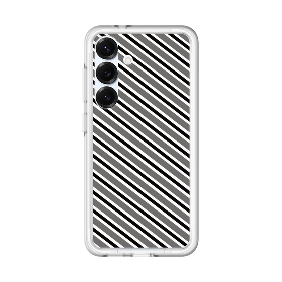 プレミアムパネル［ Small Stripe - Gray × Black ］