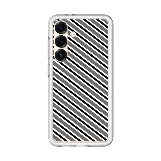 プレミアムパネル［ Small Stripe - Gray × Black ］