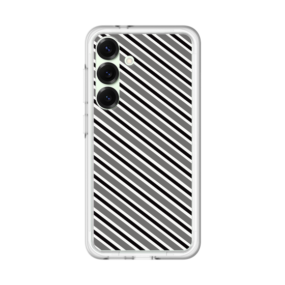 プレミアムパネル［ Small Stripe - Gray × Black ］