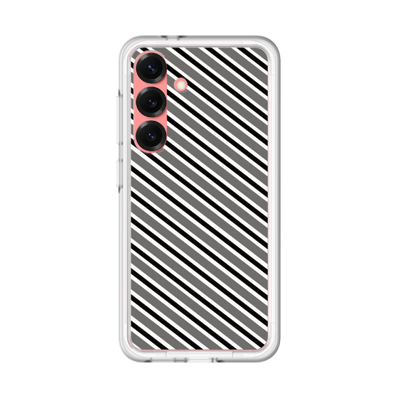 プレミアムパネル［ Small Stripe - Gray × Black ］