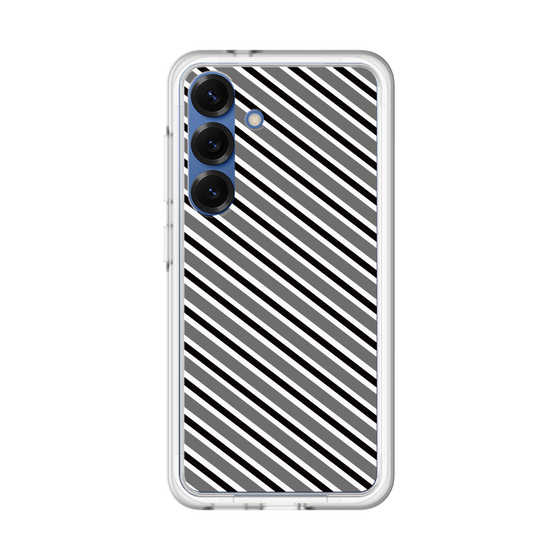プレミアムパネル［ Small Stripe - Gray × Black ］