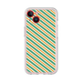 プレミアムパネル［ Small Stripe - Green × Orange ］