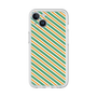 プレミアムパネル［ Small Stripe - Green × Orange ］