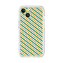 プレミアムパネル［ Small Stripe - Green × Orange ］