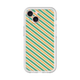 プレミアムパネル［ Small Stripe - Green × Orange ］