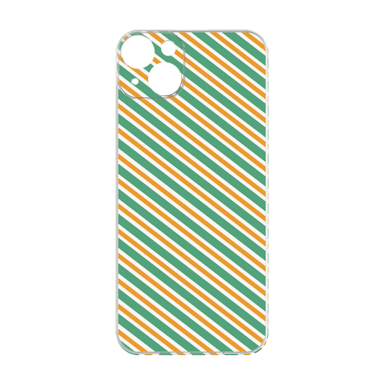 プレミアムパネル［ Small Stripe - Green × Orange ］
