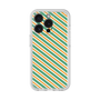プレミアムパネル［ Small Stripe - Green × Orange ］