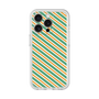 プレミアムパネル［ Small Stripe - Green × Orange ］
