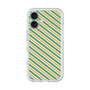 プレミアムパネル［ Small Stripe - Green × Orange ］