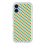 プレミアムパネル［ Small Stripe - Green × Orange ］