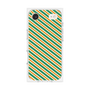 プレミアムパネル［ Small Stripe - Green × Orange ］