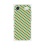 プレミアムパネル［ Small Stripe - Green × Orange ］