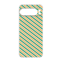 プレミアムパネル［ Small Stripe - Green × Orange ］