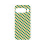プレミアムパネル［ Small Stripe - Green × Orange ］