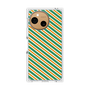 プレミアムパネル［ Small Stripe - Green × Orange ］