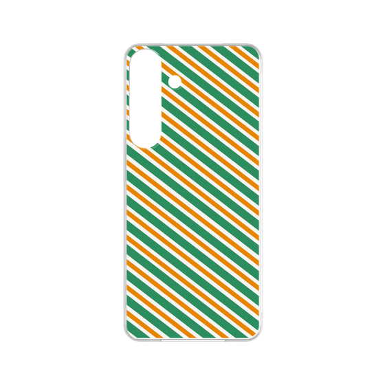 プレミアムパネル［ Small Stripe - Green × Orange ］