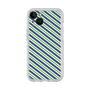 プレミアムパネル［ Small Stripe - Navy × Green ］