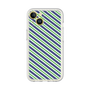 プレミアムパネル［ Small Stripe - Navy × Green ］