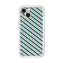 プレミアムパネル［ Small Stripe - Navy × Green ］