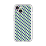 プレミアムパネル［ Small Stripe - Navy × Green ］