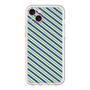 プレミアムパネル［ Small Stripe - Navy × Green ］
