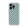 プレミアムパネル［ Small Stripe - Navy × Green ］