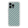 プレミアムパネル［ Small Stripe - Navy × Green ］