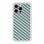 プレミアムパネル［ Small Stripe - Navy × Green ］
