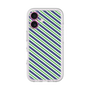 プレミアムパネル［ Small Stripe - Navy × Green ］