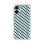 プレミアムパネル［ Small Stripe - Navy × Green ］